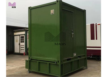 Toilettes modulaires préfabriquées durables, toilette préfabriquée de conteneur de conception futée