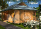 Q550 villa préfabriquée de luxe en acier, cabines prêtes à l'emploi avec le bon effet d'isolation phonique
