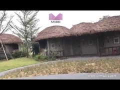 Belle maison préfabriquée de luxe pour complexe hôtelier