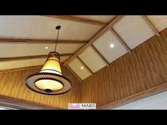 Design d'intérieur de villa préfabriquée de luxe