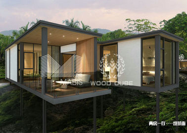 Weather Resistance Modern Modular Homes , Contemporary Prefabricated Homes