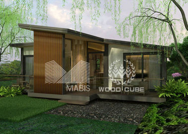 Quick Assembly Modern Prefab Homes Highly Insulated Family Use Anti Corrosion