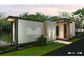 Maisons modulaires de style contemporain de cadre en acier, maisons modulaires préfabriquées modernes